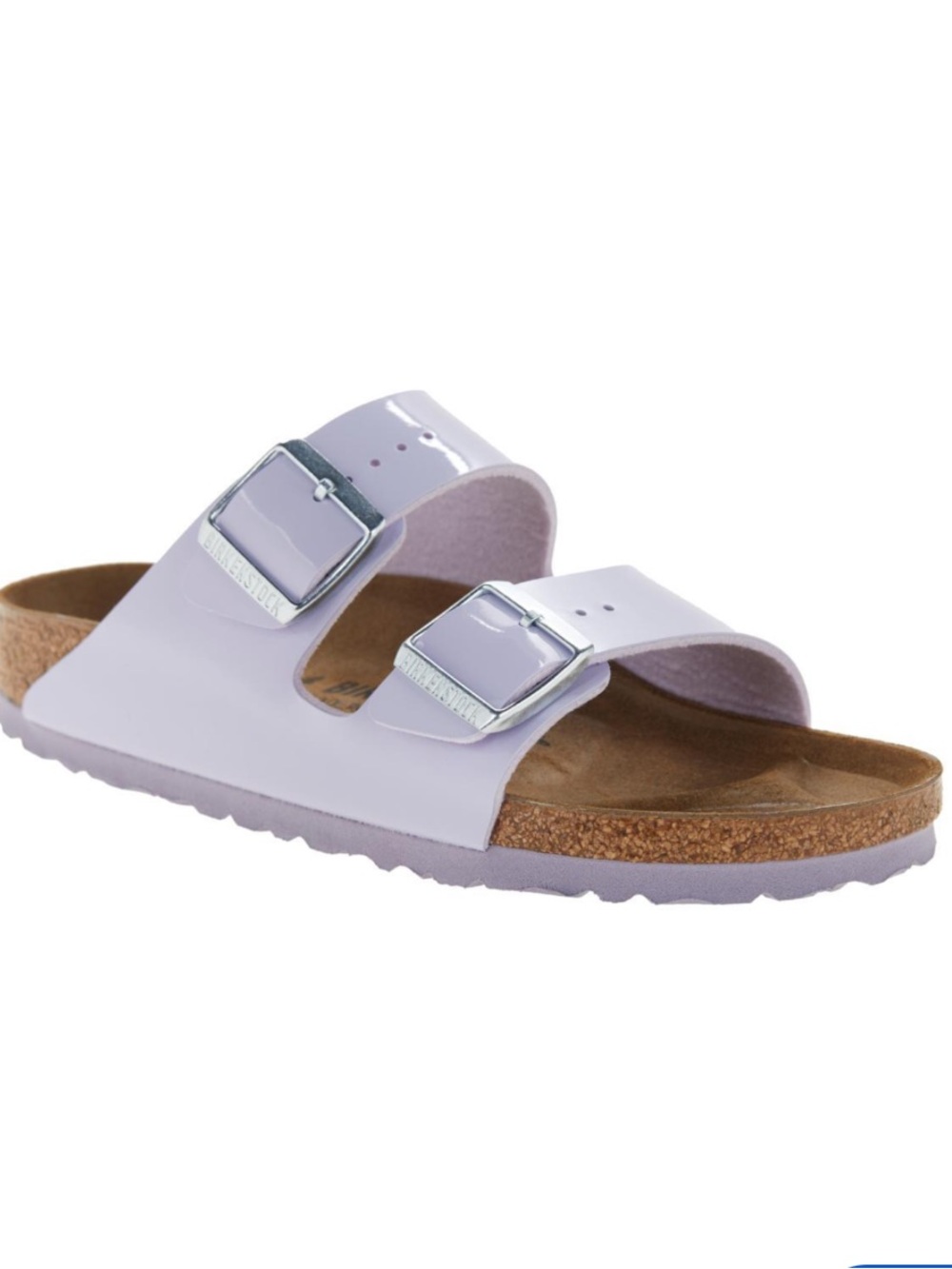 Birkenstock Patent Leather "Purple Fog" Arizona Sandal Size 38/L7